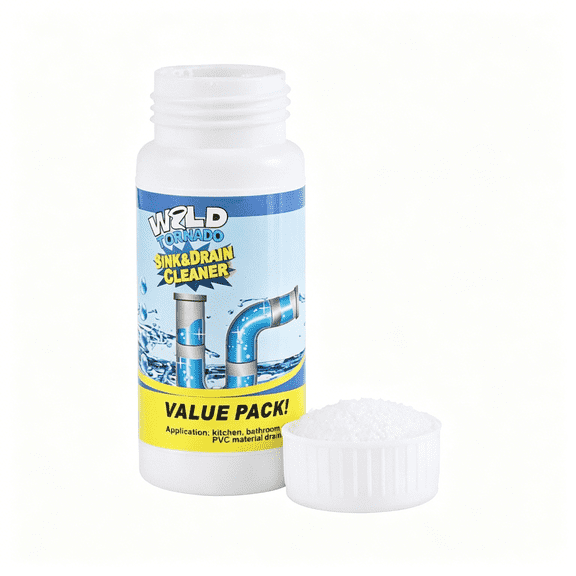 EXLEAF Powerful Sink & Drain Cleaner High Efficiency - Clog Remover Tornado Sink & Drain Cleaner