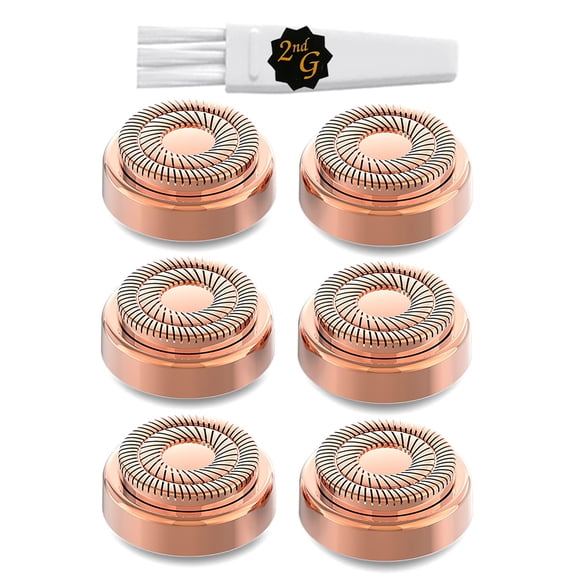 EXLEAF Replacement Heads for Facial Hair Removal Gen 2,Replacement Blades for Women Facial Hair Remover Generation 2 Razor Heads Women