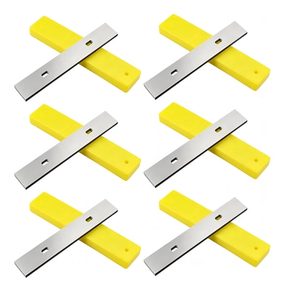 EXLEAF Replacement Scraper Blades,4 Inch,60 Pcs,Scraper Blades,Floor Scrapper Blade,Replacement Razor Blades,Carbon Steel Razor Blades,Paint Scraper Blades,4 Inch Scraper Blades