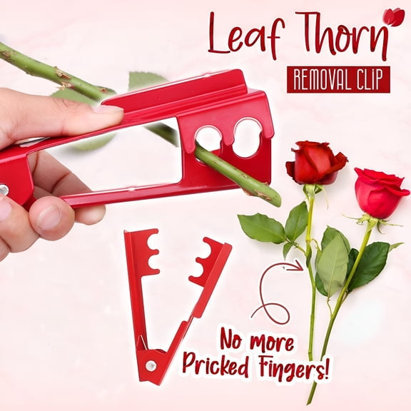 EXLEAF Rose Thorn Remover Tool Set,Handheld Floral Stem Thorn Cutter Smooth Safe Operation Ergonomic Grip Design,Professional Flower Arrangement Tool for Florists Flower Shops Home Bouquet Making