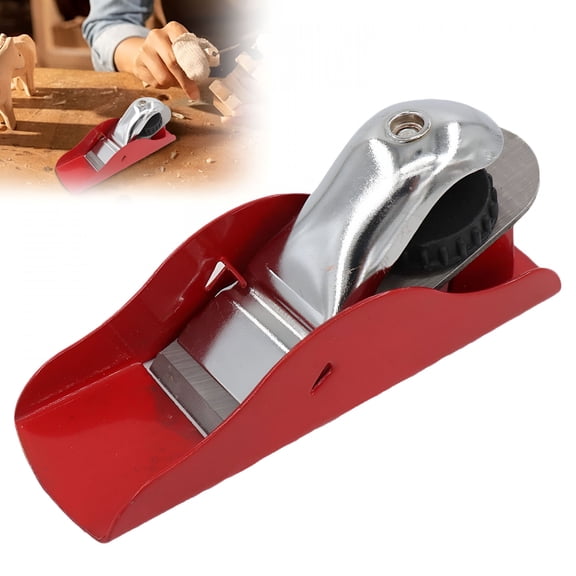EXLEAF Small Carpenter Hand Plane, Ergonomic Manual Wood Planer Smoothing Tool, Portable Woodworking Cutter for DIY Furniture