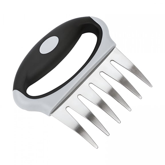 EXLEAF Stainless Steel Bear Claw Meat Shredder,Bbq Chicken Fork Tearing Tool,Portable Handheld Meat Divider for Pulled Pork Chicken Beef,Outdoor Picnic and Kitchen Cooking Helper