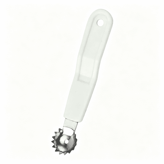 EXLEAF Stainless Steel Strawberry Stem Remover Tomato Coring Tool Ergonomic Handle Fruit Huller Kitchen Gadget Hanging Hole Design Easy Storage 1 Scoop