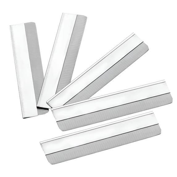 EXLEAF Straight Razor Blades,50 Pcs Stainless Steel Brow Razor Single Edge Disposable Safety Razors Blades Eyebrow Trimmer Facial Hair Removers Shaving Tools for Men and Women