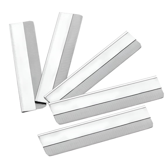 EXLEAF Straight Razor Blades,50 Pcs Stainless Steel Brow Razor Single Edge Disposable Safety Razors Blades Eyebrow Trimmer Facial Hair Removers Shaving Tools for Men and Women