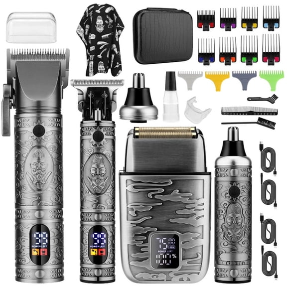 EXLEAF Titanium Hair Clippers: Precise Clipping for Male,Gift for Men Cutting Combs