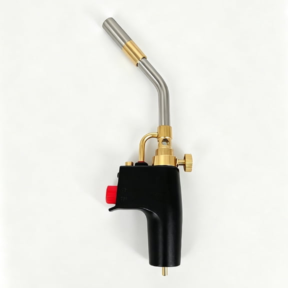 EXLEAF Trigger Start Propane Torch with Adjustable Flame for Welding,Grilling,And Heat Treatment(Ga1411)Propane Gun Torch