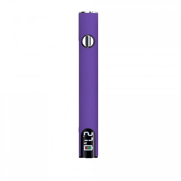 EXLEAF Usb Rechargeable 650Mah Cordless Soldering Pen,Adjustable Temperature 510 Threaded Design & Led Display for Electronic Kits and Home Appliances 510 Battery Pen(Purple)