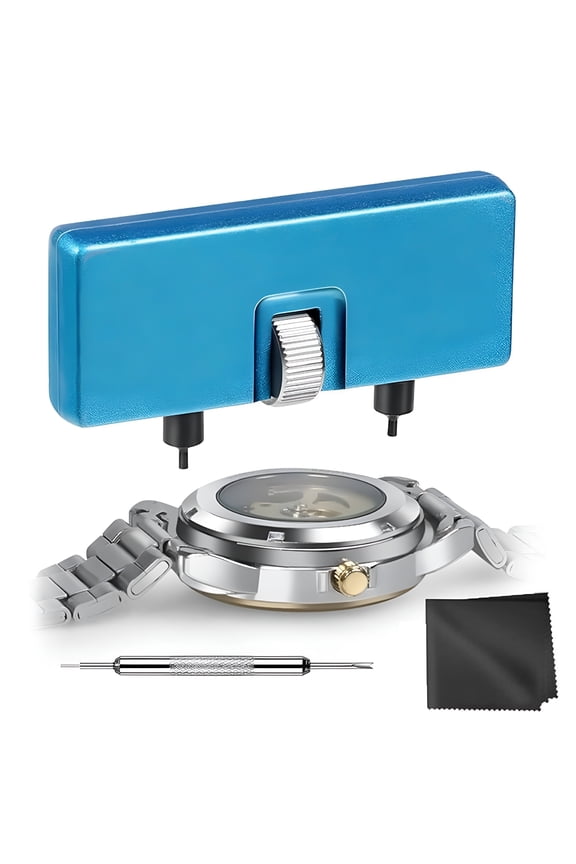 DESIGNICE Watch Battery Replacement Kit with Opener,Spring Bar Tool