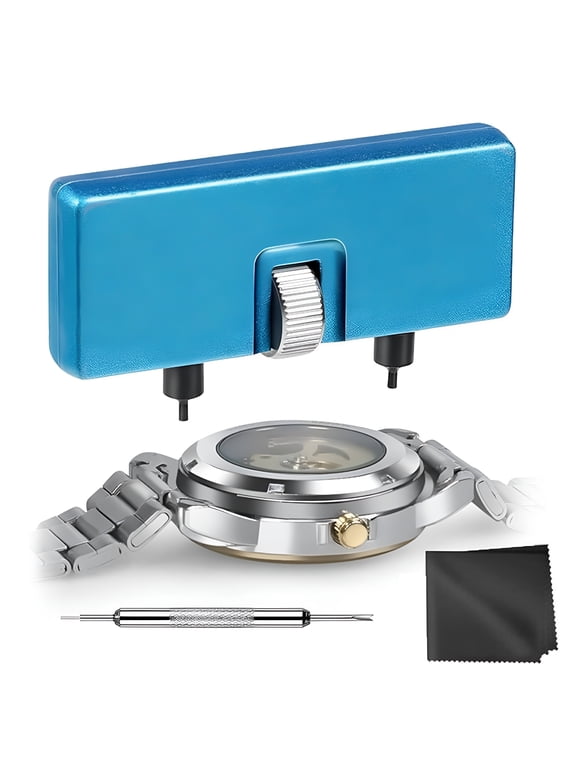 DESIGNICE Watch Battery Replacement Kit with Opener,Spring Bar Tool