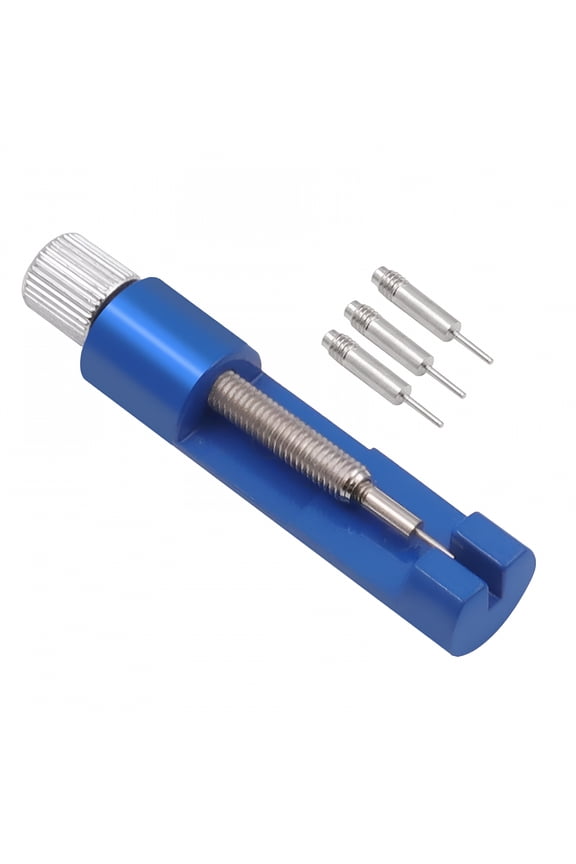Watch Link Removal Kit,Tools to Adjust And Remove Bracelets,Pin Remover for Sizing Strap,Watch Band Adjustment Tool Kit with Extra Replacement,1 Set,2.91X0.98X0.98"