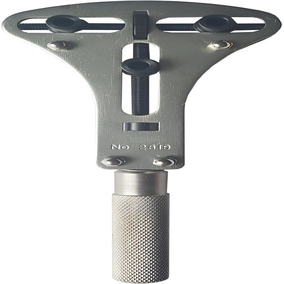 EXLEAF Watch Screw Case Back Opener Remover Repair Tool Large Wrench & 12 Bits (55mm watch back case)