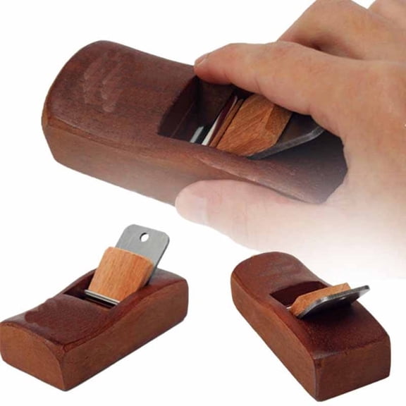 EXLEAF Woodworking Flat Plane Bottom Edged Wood Hand Planer Carpenter Woodcraft Tool Hand Plane