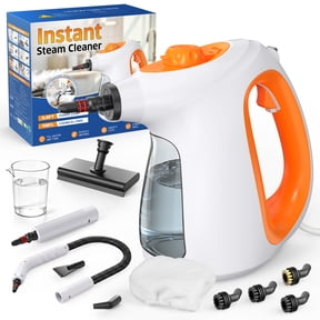 EXLUVON Handheld Steam Cleaner, Portable Steamer for Cleaning Kitchen, Grout, Furniture