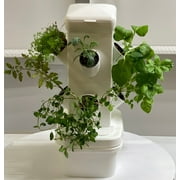 EXO Hydroponics Growing System Tier 2 Mini Tower - Advanced Indoor Gardening Kit for Healthy Plants - Automate Aeroponics Mini Indoor Outdoor Home Grow Herb