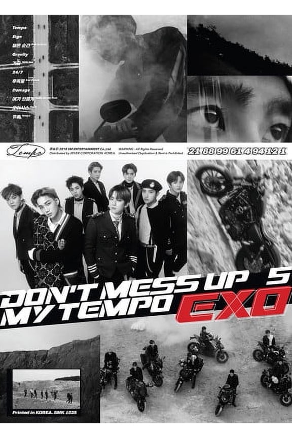 EXO The 5th Album 'DON'T MESS UP MY TEMPO' (Allegro Ver.) (CD)