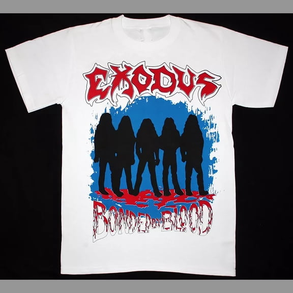 EXODUS BONDED BY BLOOD 85 THRASH BAND White