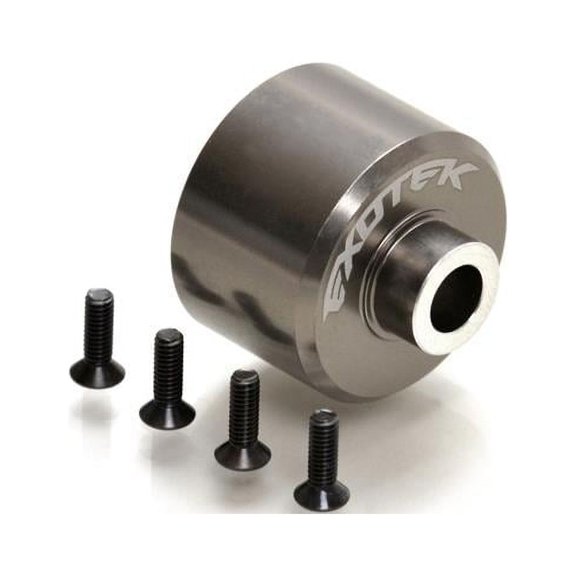 EXOTEK RACING LLC Rock/Baja Rey Alloy Dif Gear Case W/ Hd Screws ETK1843 Electric Car/Truck Option Parts