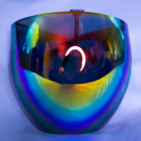 EXOTIC JANE FACE SHIELD (MIRROR TINTED MULTI COLOR)