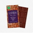 thumbnail image 1 of EXOTICCAO 4 Pack Blueberry Dark Chocolate Bars - No sugar added|Gluten Free, Dairy Free, Vegan, Keto Friendly, Plant Based, Non-GMO | 70% Cacao | 2.47 oz Each (4), 1 of 1