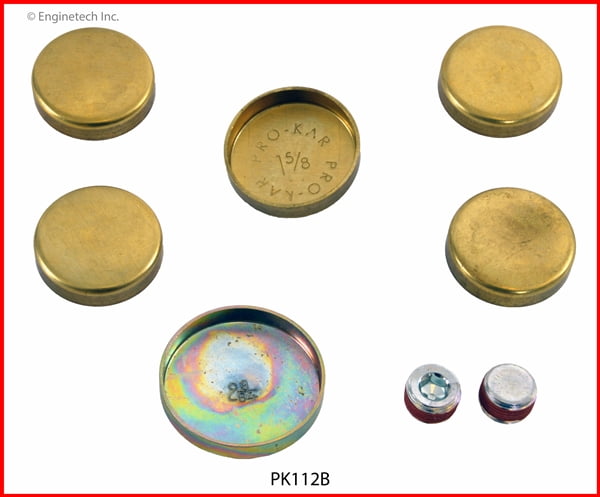 EXP PLUG KIT BRASS CHRY D