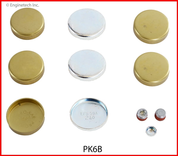 EXP PLUG KIT BRASS FORD 2