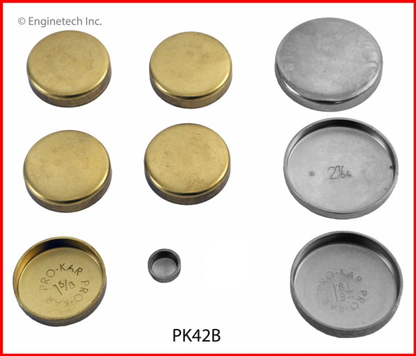 EXP PLUG KIT BRASS GM AMC