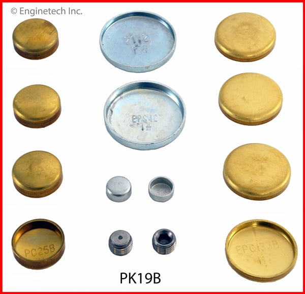EXP PLUG KIT BRASS GM BUI