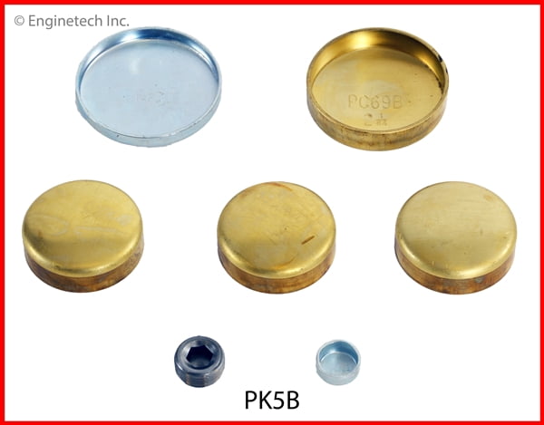 EXP PLUG KIT BRASS GM CHE