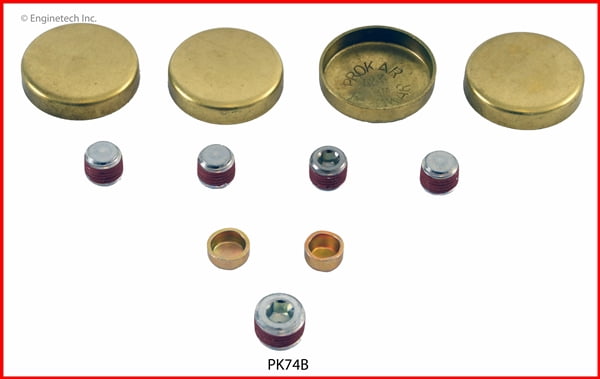 EXP PLUG KIT BRASS GM CHE