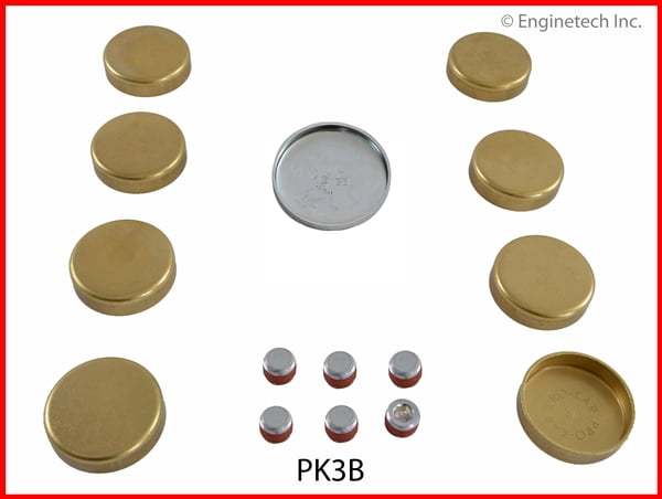 EXP PLUG KIT BRASS GM CHE