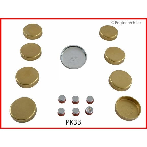 EXP PLUG KIT BRASS GM CHE