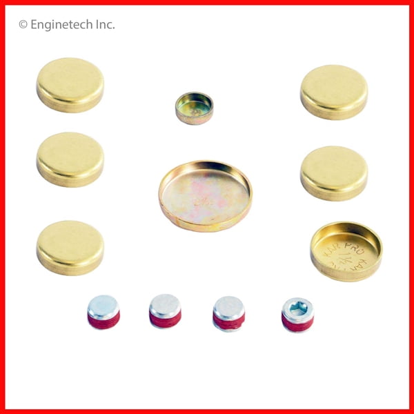 EXP PLUG KIT BRASS GM OLD