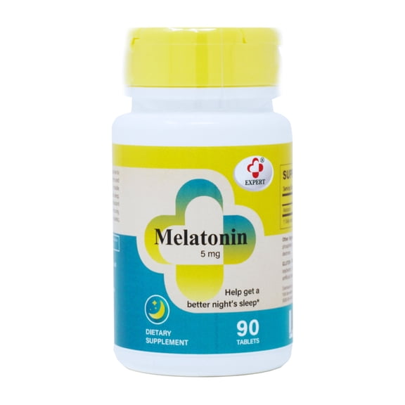 EXPERTPHARM | Melatonin | Help You Get A Good Sleep | 5 mg, 90 count