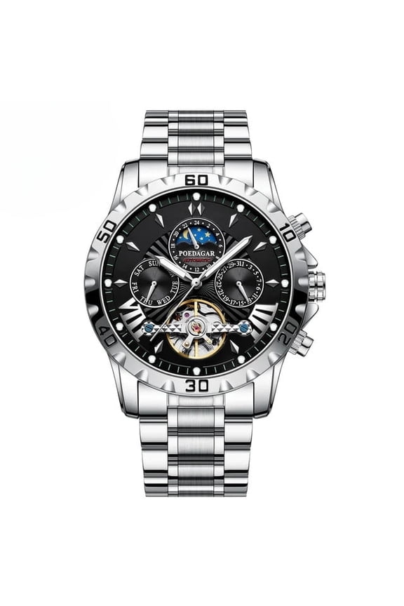 Automatic Watch for Men Original Tourbillon Mechanical Watch Relo for Men Waterproof Original