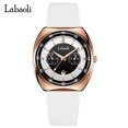 thumbnail image 1 of EXPLOJOY Big Dial Wristwatch Unisex Silicone Band Quartz Ladies Watch for Women Waterproof with Date Luminous, 1 of 9