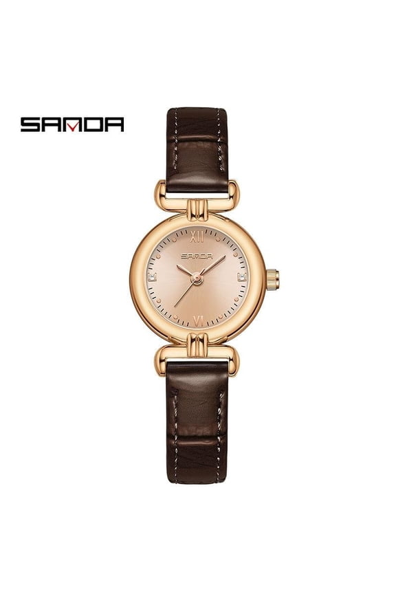 Classic Ladies Watch – Fashionable Waterproof Build and Dual Strap Options
