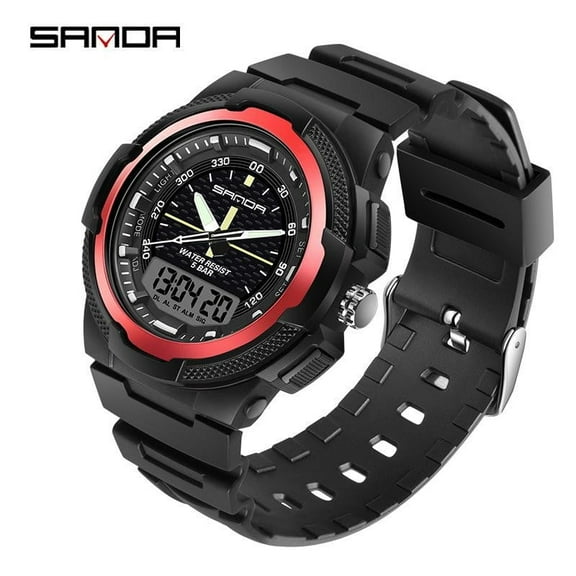 EXPLOJOY Digital Sport Watch – Waterproof Multifunction Timepiece with Alarm and Luminous Display