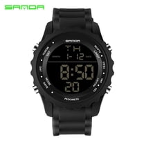 EXPLOJOY Digital Sport Watch – Waterproof Multifunction Timepiece with Silicone Strap and Alarm
