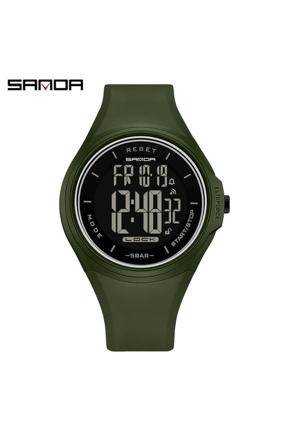 Electronic Smart Watch – LED Touch Screen, Alarm, Stopwatch, Water Resistant