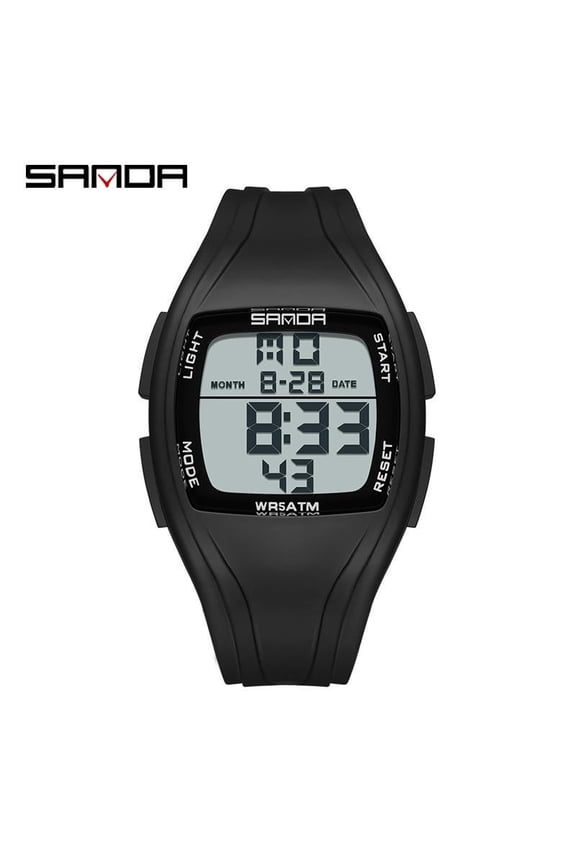Electronic Watch for Men & Women – Chronograph, Alarm, Backlight, 50M Waterproof