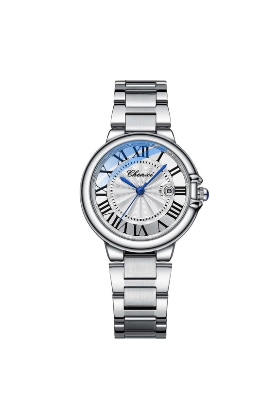 Elegant Matching Watch Set – Quartz Accuracy, Glow Display & Date Function
