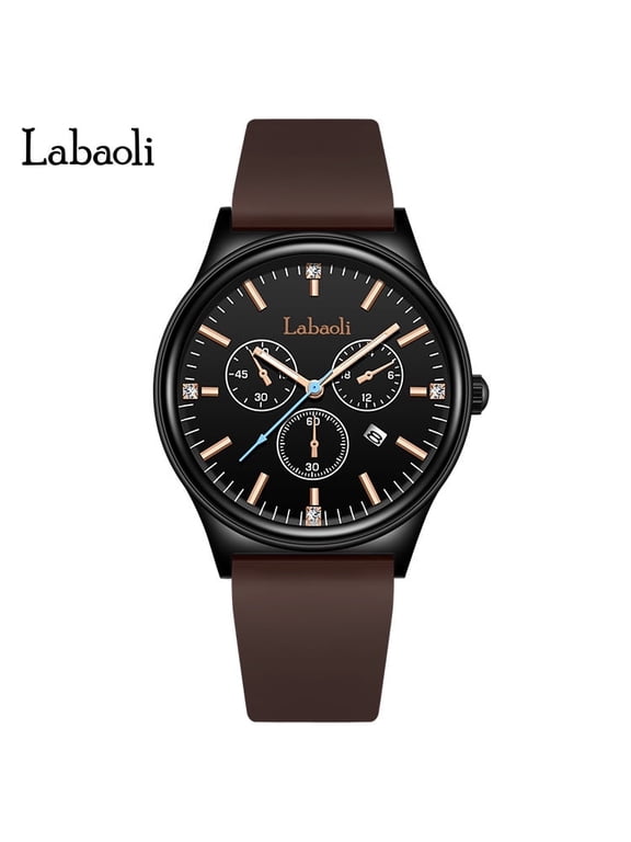 Elegant Women's Watch – Quartz Precision, Waterproof Design, Date Window, Luminous Hands