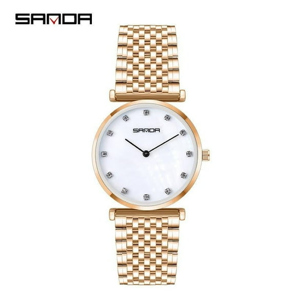 Explojoy Fashion Couple Wristwatches – Quartz Precision with Durable Steel Construction