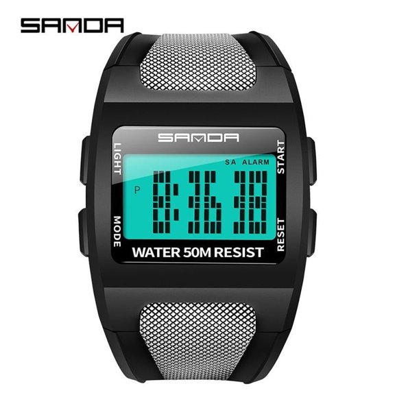 EXPLOJOY Fashion Digital Watch – Waterproof Build, Luminous Screen, Casual Sport Style