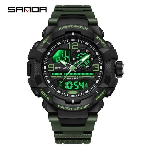 EXPLOJOY Luminous Waterproof Watch – Durable Electronic Design with Multiple Features