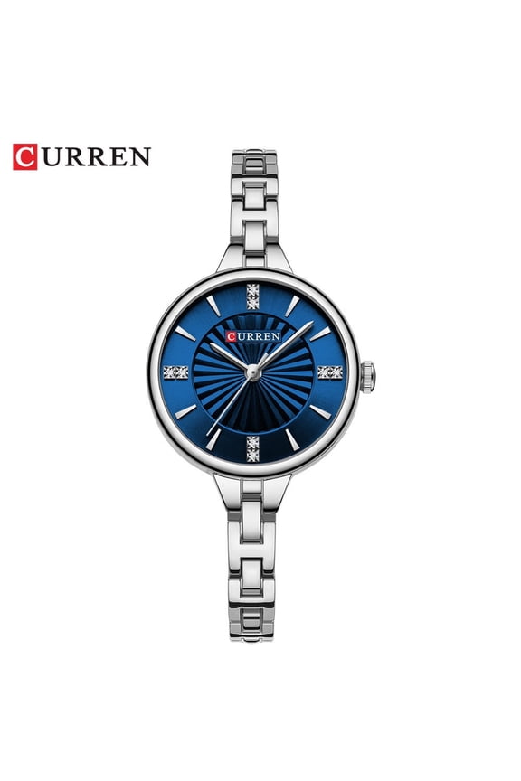 Luxury Ladies Watch – Waterproof Quartz Movement, Diamond Highlights, Sleek Style