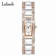 thumbnail image 1 of Explojoy Luxury Women's Quartz Watch – Rectangle Dial, Stainless Steel & Waterproof, 1 of 10