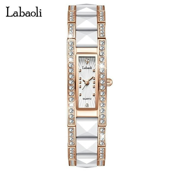 EXPLOJOY Luxury Women's Quartz Watch – Rectangle Dial, Stainless Steel & Waterproof