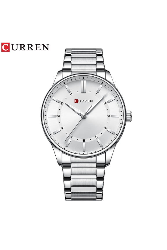 Men's Classic Timepiece – Quartz Movement, Retro Style, Water Resistant, Steel Band